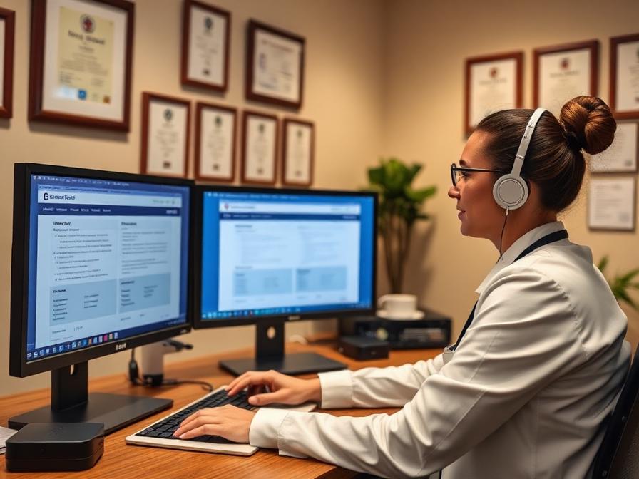 Provider enrollment timeline showing DrCare MSO's 30-day credentialing process