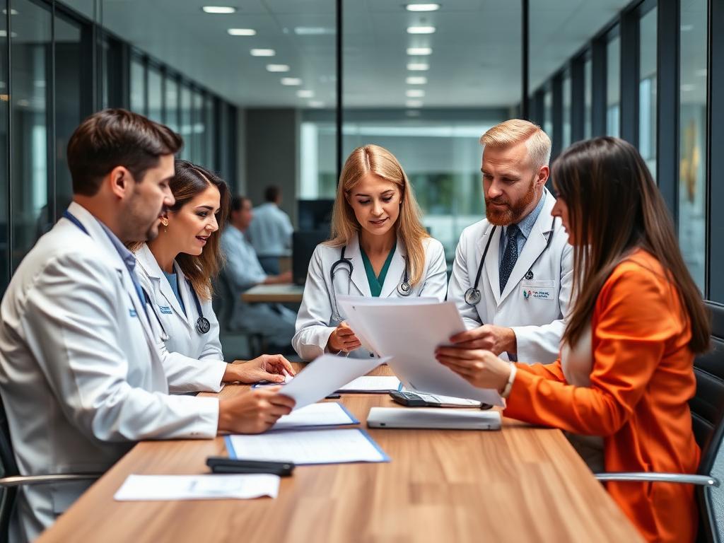 DrCareMSO appeals team preparing insurance denial appeal documentation